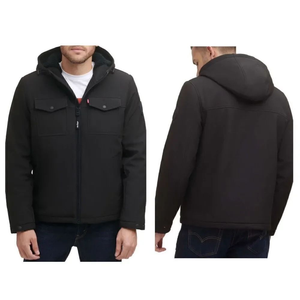 Levi's® Soft Shell Faux Shearling Lined Jacket